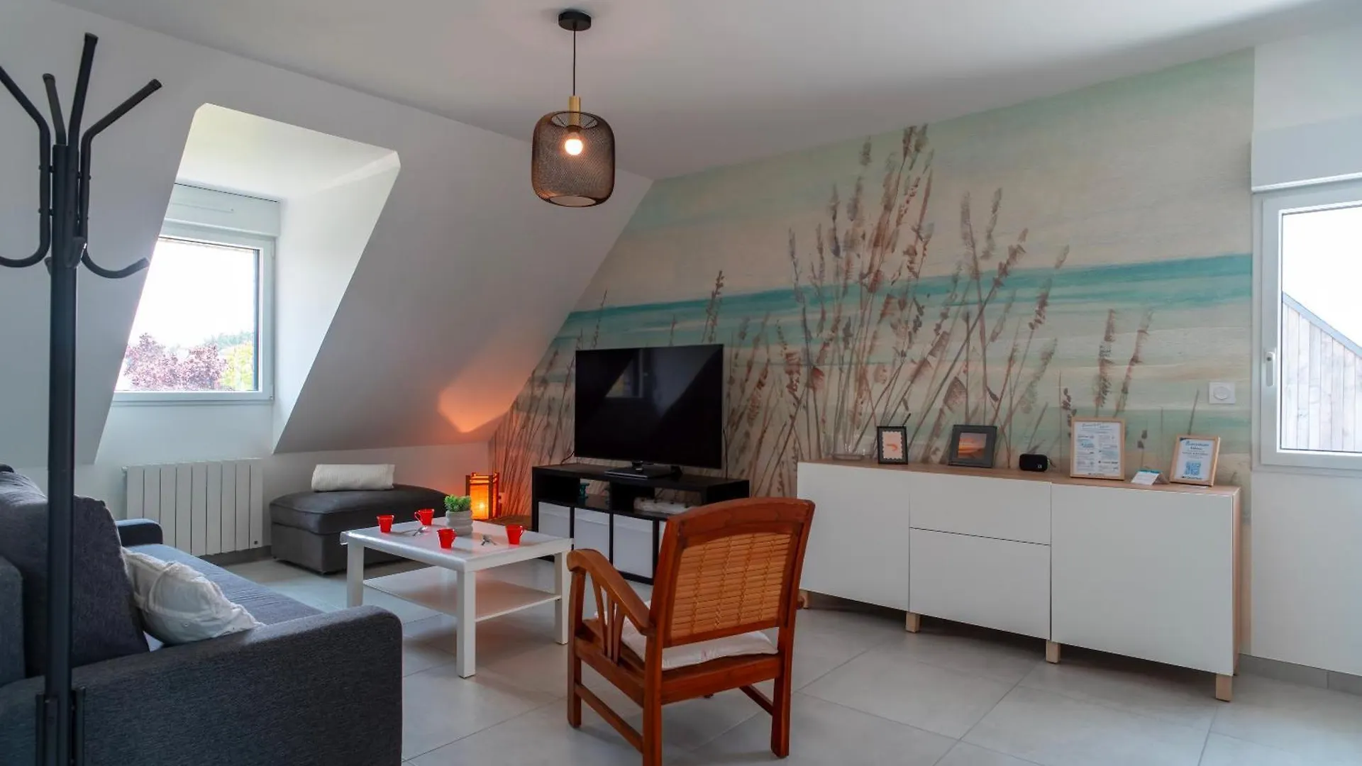Le Haut Du Nelud - Appt Dans Maison Avec Jardin Locmariaquer Apartment